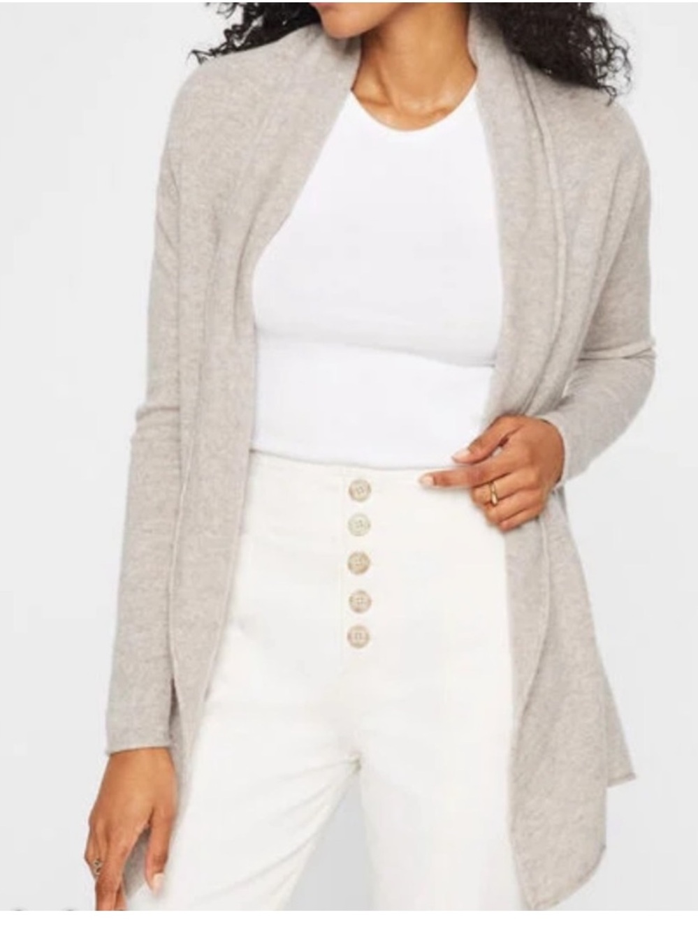 Club Monaco 100% Cashmere Cristina Cardigan